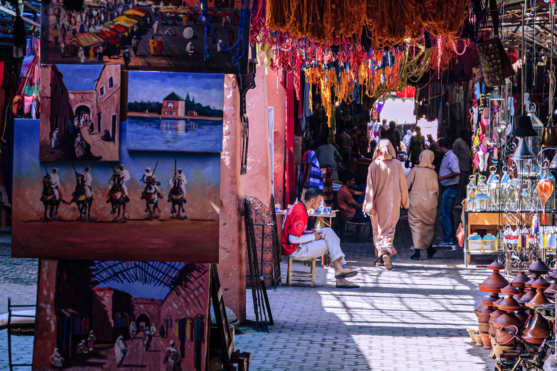 Marrakech street scene